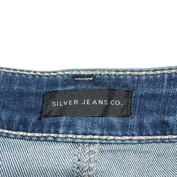 Silver Jeans Denim Shorts Blue Waist 29 - Picture 3 of 8